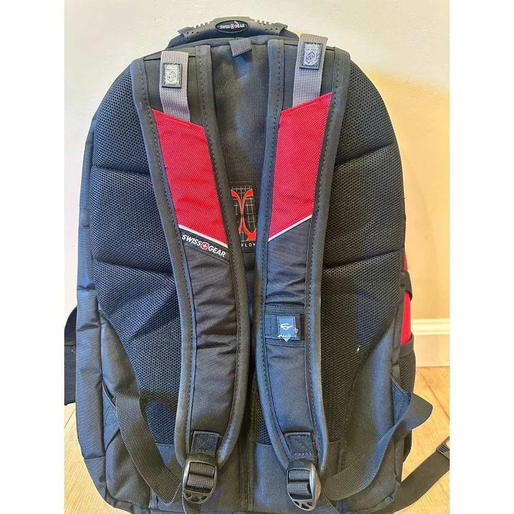 SwissGear 1900 NWT Scansmart TSA 17-Inch Laptop Backpack Black/Red $99